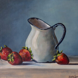 Strawberries – Original Fruit Still Life Painting